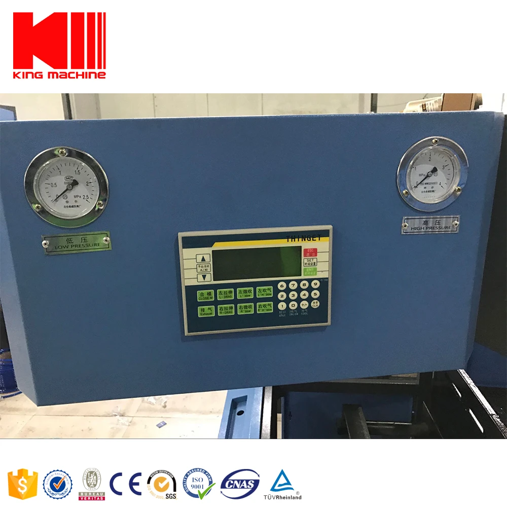 Semi-automatic plastic liquid soap bottle making machinery