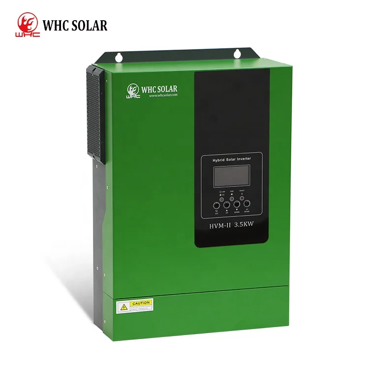 WHC Solar 5.5KW 48VDC to 220VAC Onduleur Solaire 3.5KW 5500KW Split Inverter Pure Sine Wave Solar Power Inverter