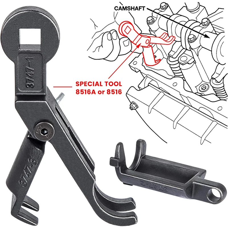 Инструмент для удаления коромысла и пружинного компрессора Chrysler Dodge Jeep 3 7 4 л