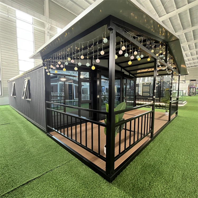 20ft 40 High Cube Luxury Container House Prefab Foldable Modern Modular Home Ready-Made Prefabricated Folding Container House