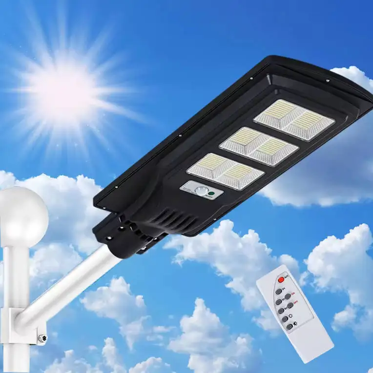 Solar powered Outdoor LED Garden Wall Light Body Sensing Garden Waterproof Security solar Street Light