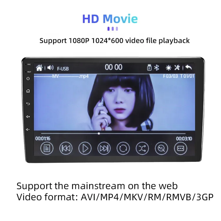 2021 Hot Sell 2 Din Wifi Capacitive Full Touch Screen Am Rds Carplay  Android Auto 9 Inch Auto Radio Car Stereo Music Player