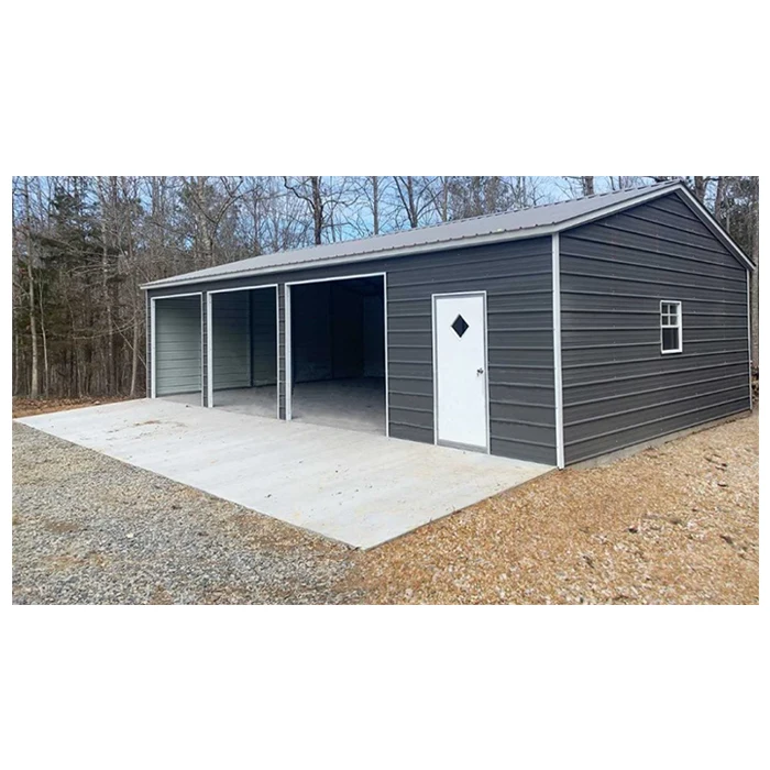 Low Price steel portable garages canopies carports car parking tent metal building garage