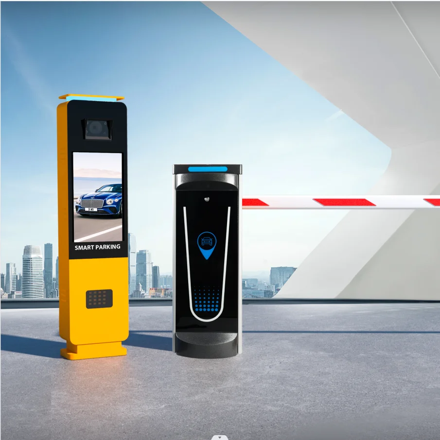 TP Led license plate recognition security system parking camera road anpr gate barrier lpr with software