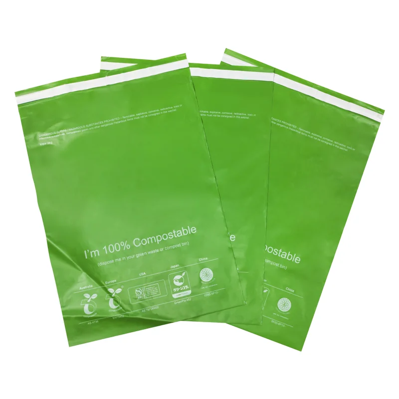 Лучшие продажи 2022 100% биоразлагаемые почтовой изготовленные на заказ спасибо Поли Мейлер для штамп доставки одежды TH13