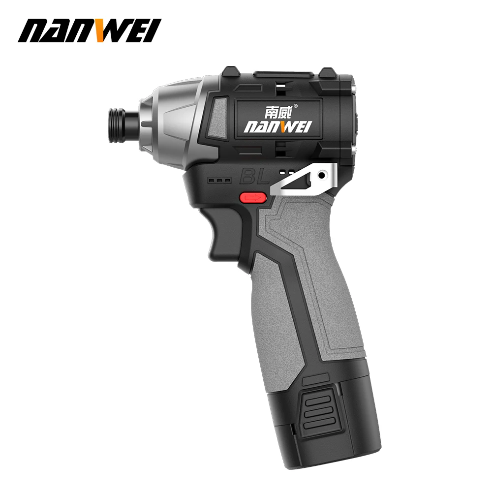NANWEI Cordless lithium-ion impact screwdriver handheld mini electric drill rechargeable screwdriver