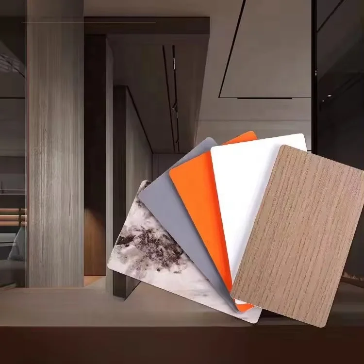 Modern Design Wood Grain Design Wall Claddings Panel Interior Decorative Bamboo Charcoal Wood Veneer Board For Wall Decoration