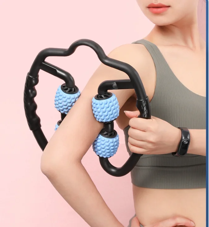 Muscle Roller Massage Stick- Hand Arm And Leg Massager For Tennis Elbow Treatment