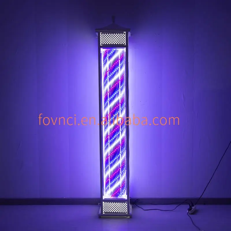 Diant LED Lighting pole Classic Rotating Light Hair Salon Shop Beauty Sign Barber shop pole fovnci