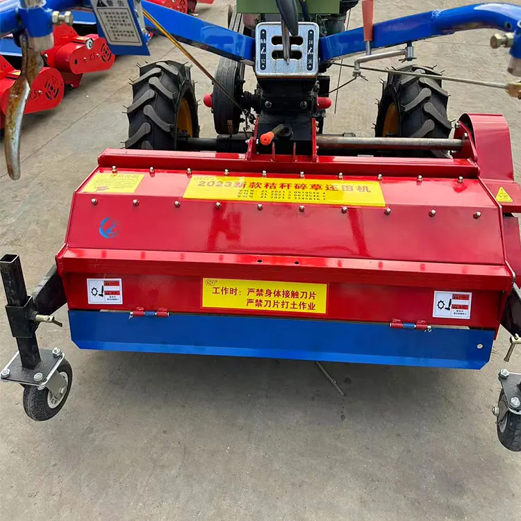 Cheap Farm Orchard Grass Cutter Walk-behind Gasoline Lawn Mowers Wasteland Grass Shredder Customizable