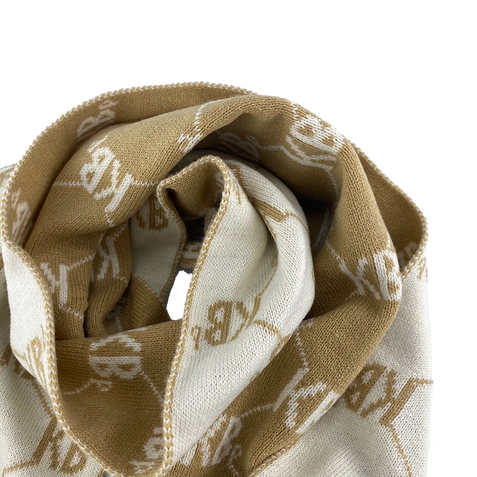 OEM и ODM пользовательский цвет Высокое качество 100% акриловый стиль со всем узором черная зимняя Удобная шапочка шапка шарф наборы унисекс