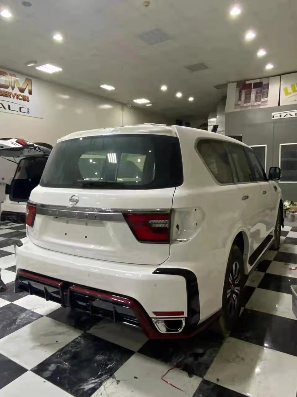 luxury hot sale body kit for Nissan Patrol Nismo 2021 front bumper back bumper