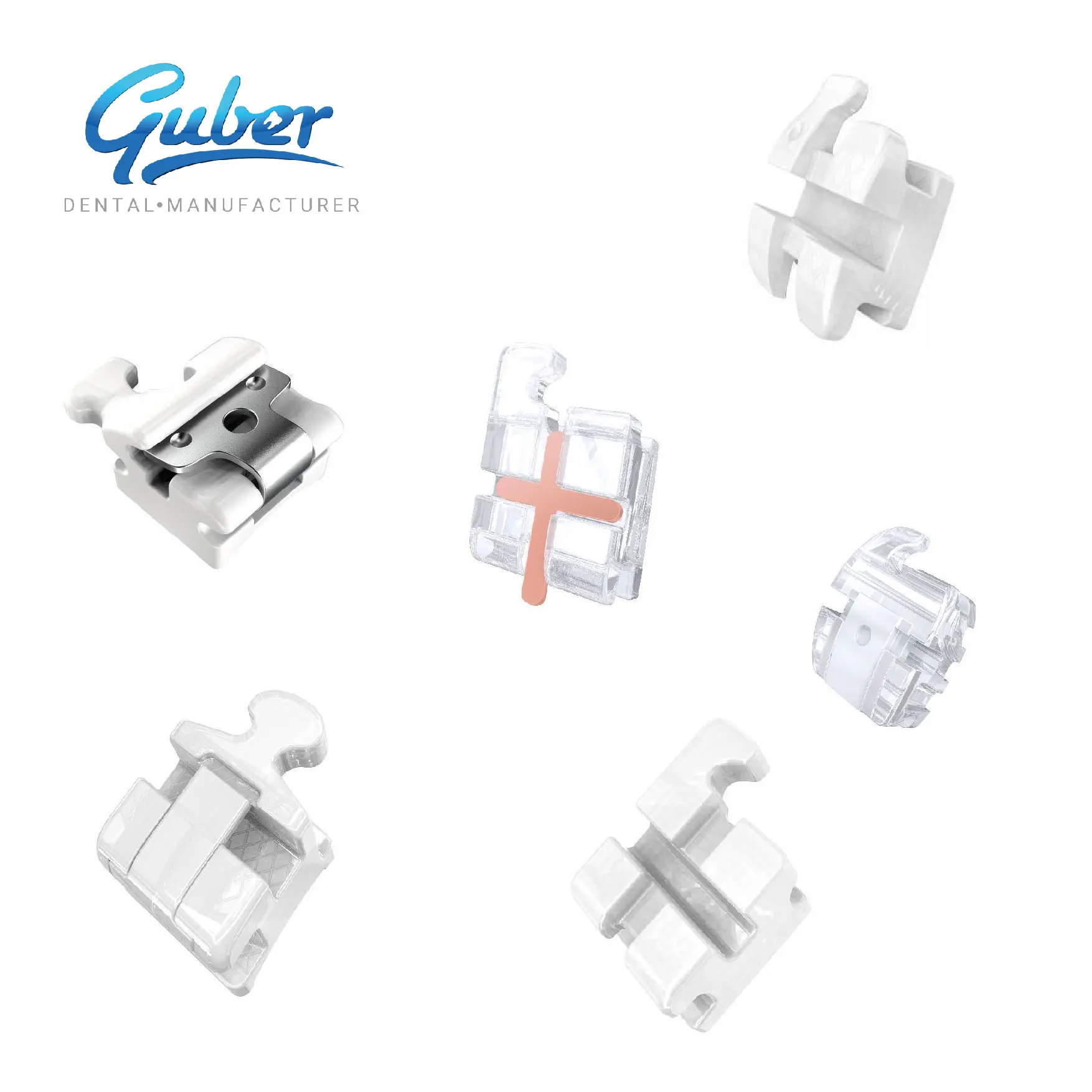 ortho New technology 2018 top quality dental instruments super sapphire crystal orthodontic sapphire bracket