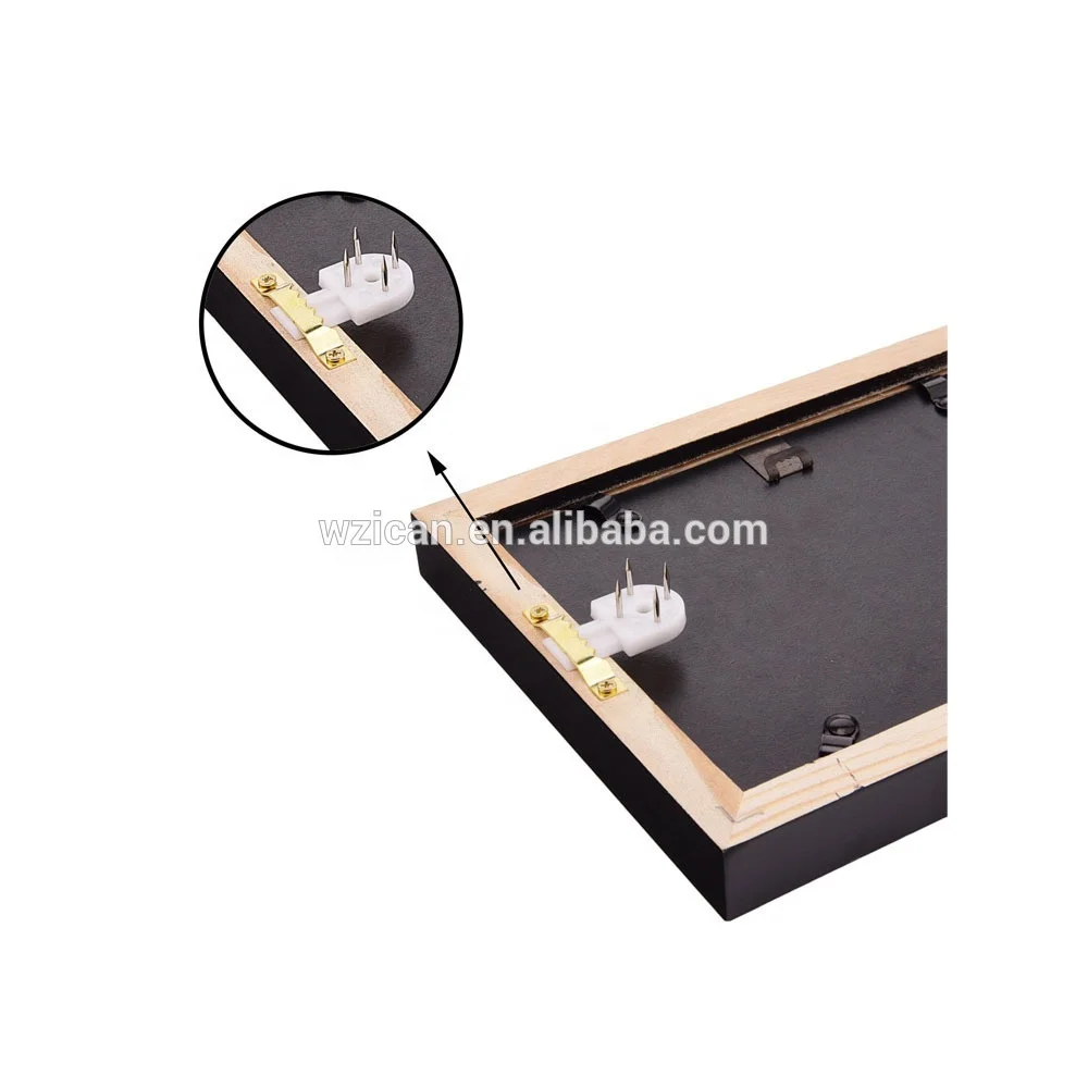 China alibaba supplier 50 Pack Golden Sawtooth Picture Frame Hangers with Screws and 50 Pack Picture Wall Hooks