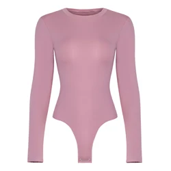 Daily Wear One Piece Bodysuit Shapewear Nylon And Spandex Button Shaper Gym And Jump Crunched Plus Size Workout Bodysuits Women