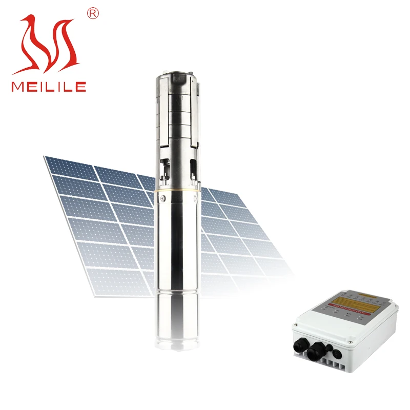 
1.5kw high lift solar pump price list 145m head submersible solar deep well pump system for agriculture 