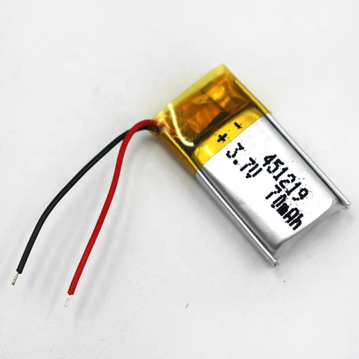Vats Battery 451219 lithium polymer battery 3.7v 70mah lipo 451220 battery