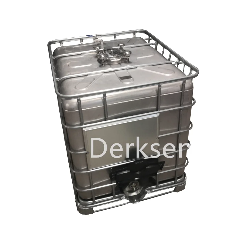 330 галлон из нержавеющей стали 304 1000 л IBC резервуар для воды Ibc 1000l /2000l/3000l Un31ay из нержавеющей стали Ibc контейнеры для резервуаров