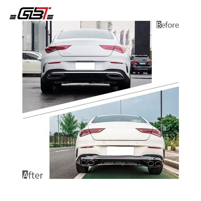 GBT Mercedes Cla Conversion kit For Benz Cla 250 Facelift Upgrade Front Bumper Sport Model