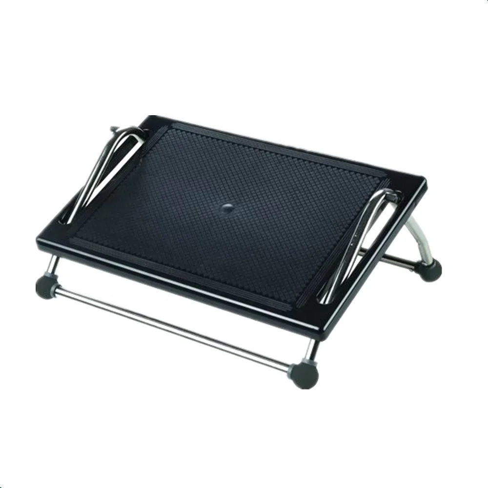 Office ergonomic design good quality plastic and steel   footrest foot rest