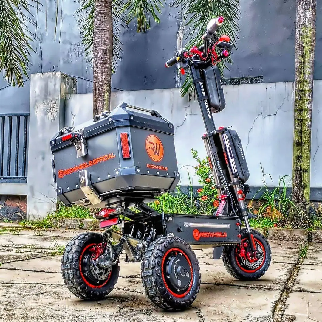 2023 fasuer 60V30Ah складные мощный 3600W моторы 3-х колесный электрический скутер способный преодолевать Броды