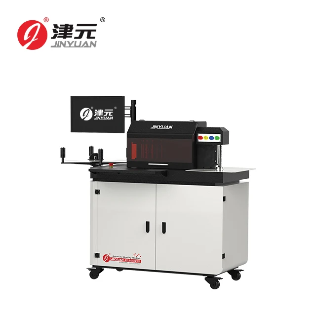 AL160 aluminum bending machine automatic channel letter bender for channnelume and trim Jinyuan & Accutek bender