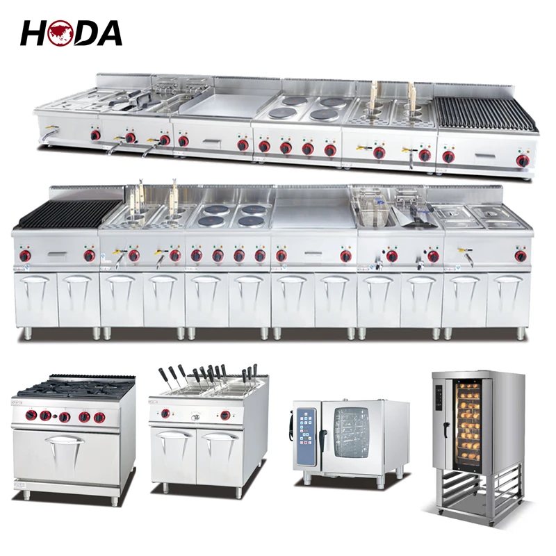 Guangzhou hotel commerical kitchen equipments for restaurants hospital home list with prices,modular central kitchen equipment