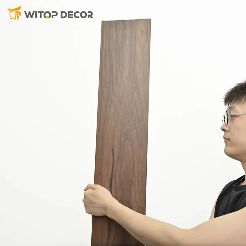 Pvc Self Adhesive Tile  Laminate Flooring Diy Vinyl Floor plastic flooring