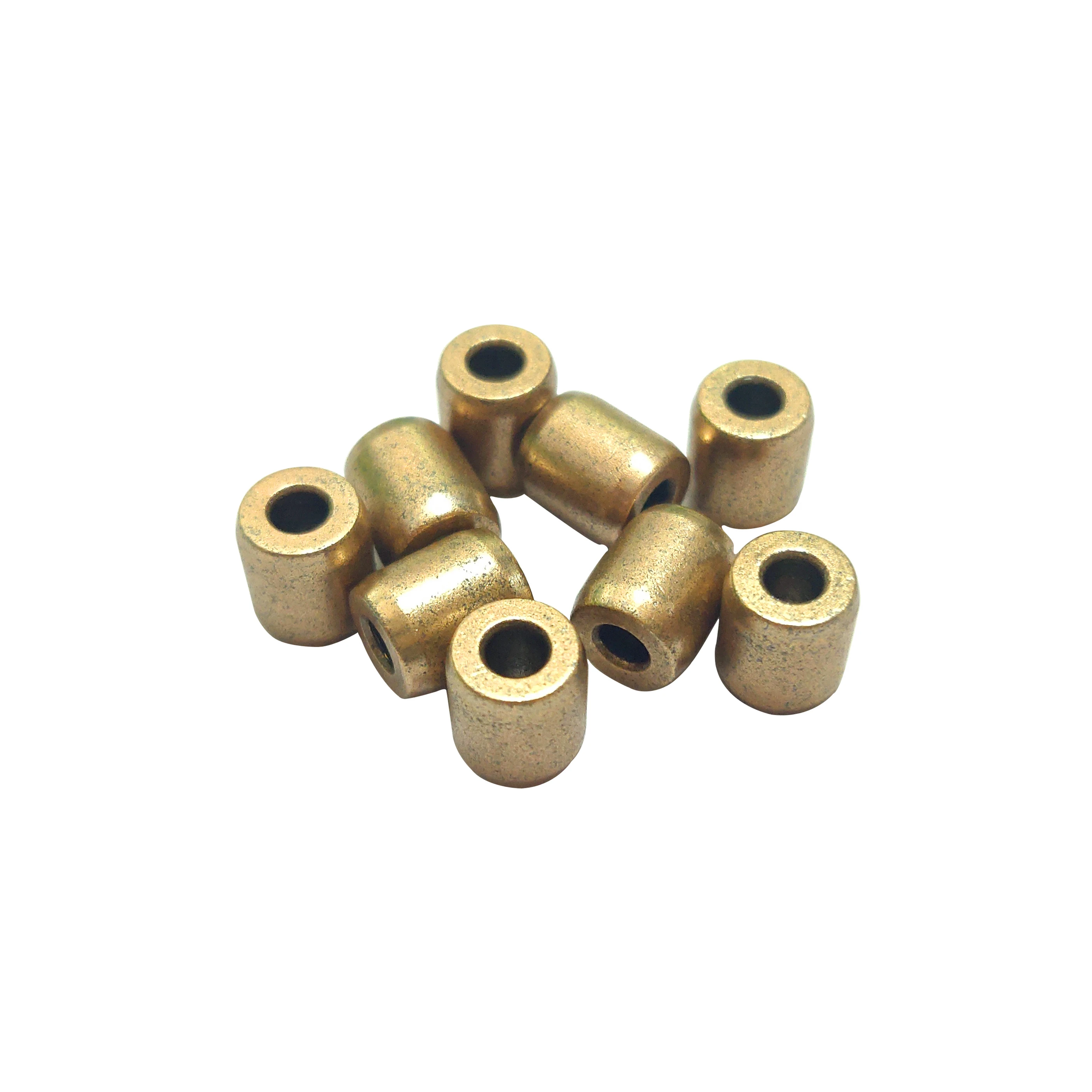China factory Customized  powder metallurgy gear bronze steel  oil-impregnated sleeve bushing bearing sleeve