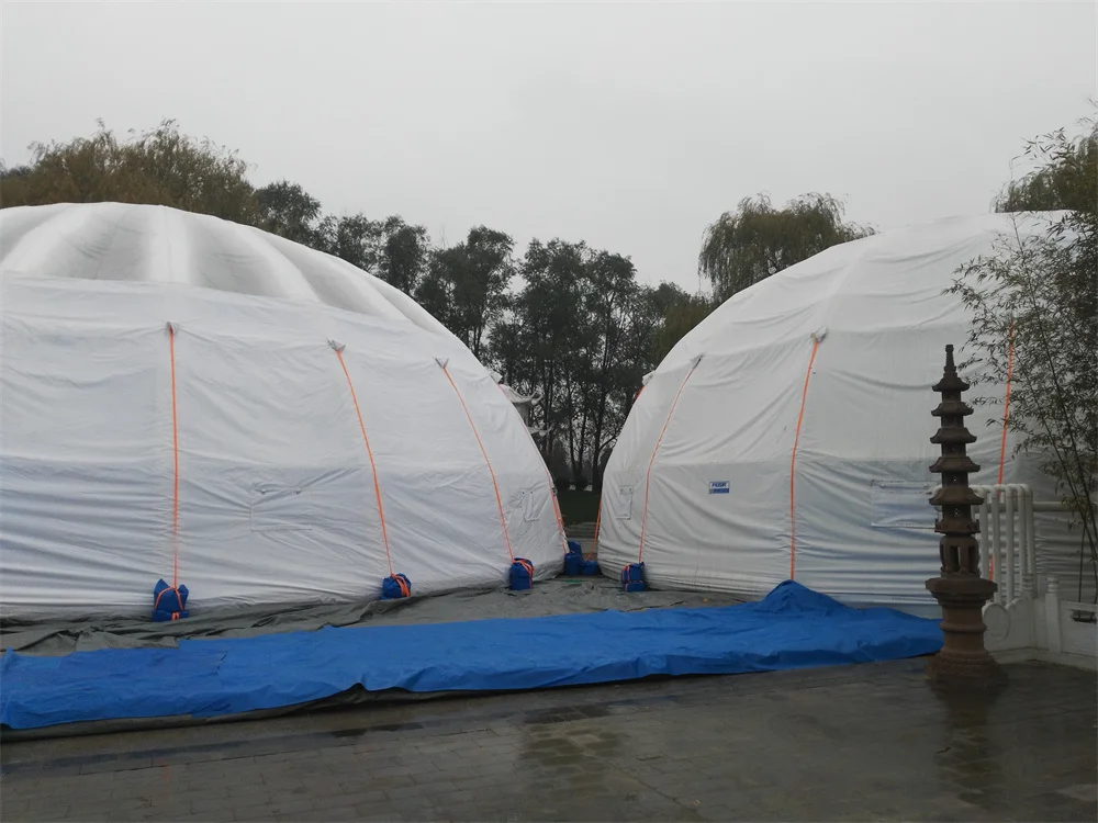 Basketball Court Environmental Protection Air Film Membrane Structure Building Dome Architecture