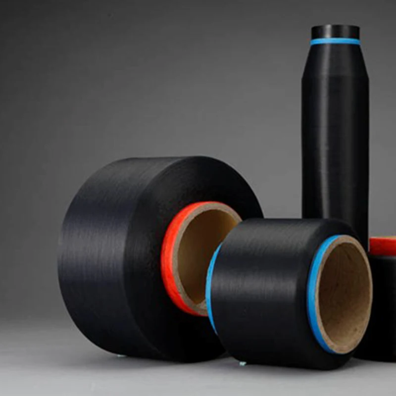 Углеродное черное электропроводящее волокно для удаления статического электричества