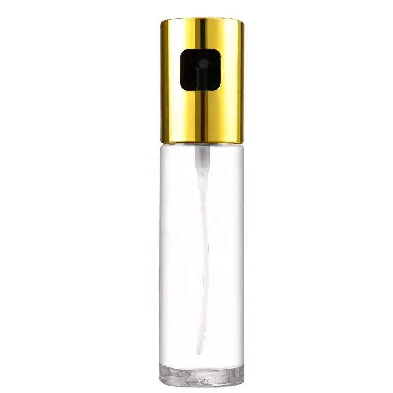 New Clear 100 ML Olive Oil Dispenser Sprayer Glass Bottle for Cooking Oil