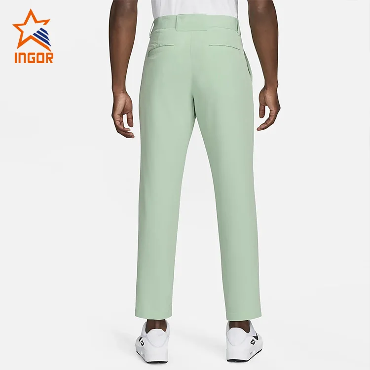 Ingor Essentials Outdoor Thick Mens Quick Dry Lightweight Casual Pants Classic Slim Fit Stretch Golf Pant with Pockets
