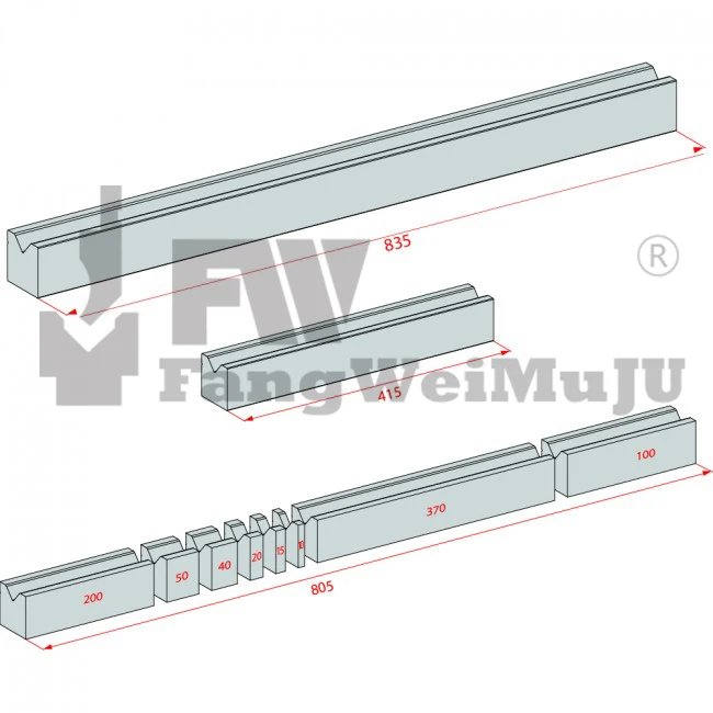 60 Degree Single V die/V20/H60 - 3198 Press Brake Dies