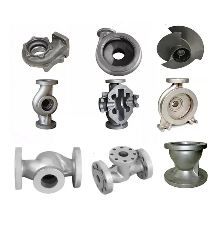 Stainless steel iron  CA15 316TI Investment precision casting Lost wax cast products water pump impeller