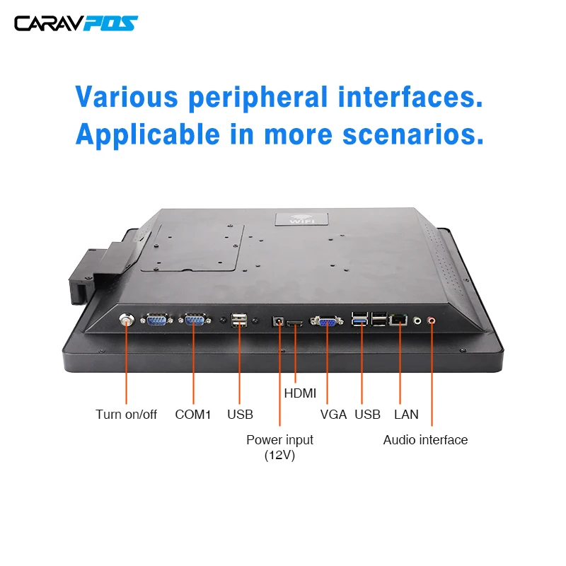 Small Business Pos Machine Terminal All In One Point Of Sale Price Checker 15 Inch Touch Screen Retail Pos System Cash Register