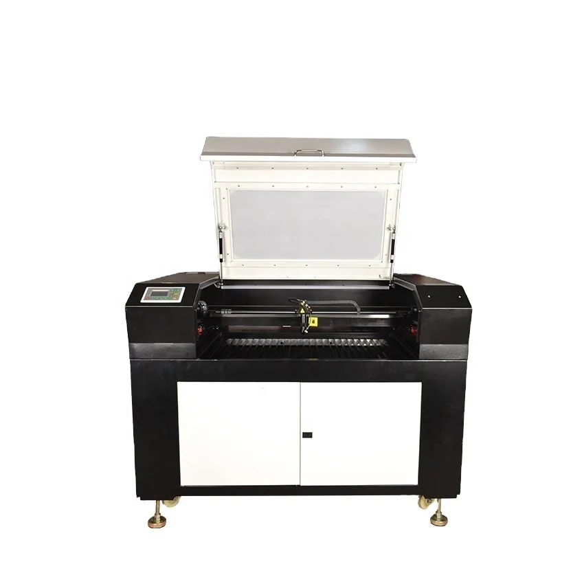 Guangzhou Hanniu 120w 9060 co2 Laser Sheet Engraving and Cutting Machine