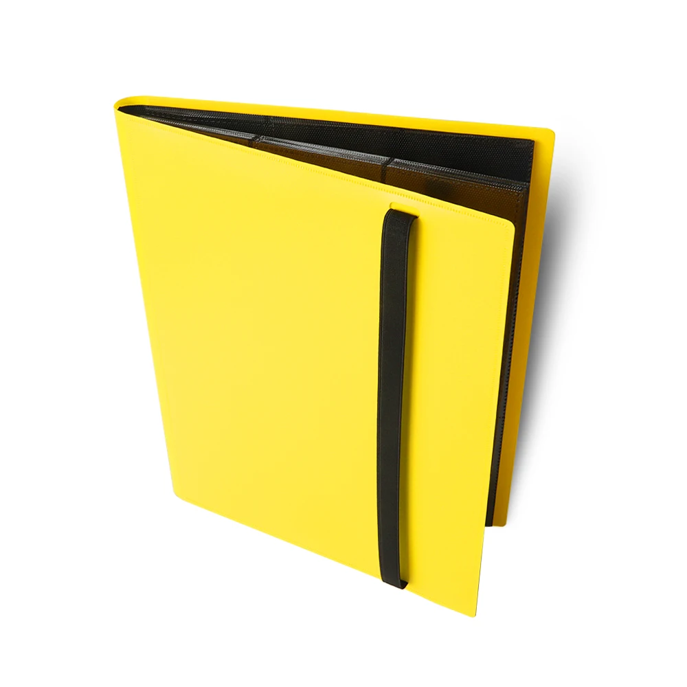9 Pocket Sport Trading Card Albums Folder Sleeves Side Loading Premium PP Card Book Card Holder Binders & Pages 9-Pockets