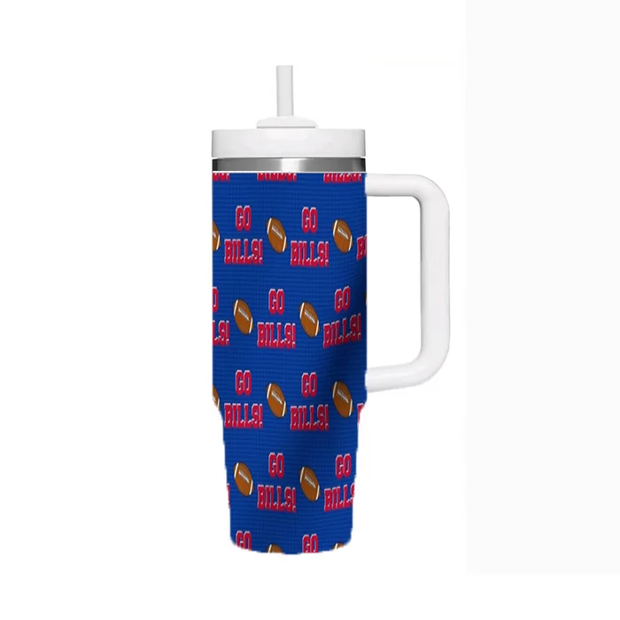 Custom Buffalo Zebra Cup Bills Cold Cup | Bills Mafia Cold Cup