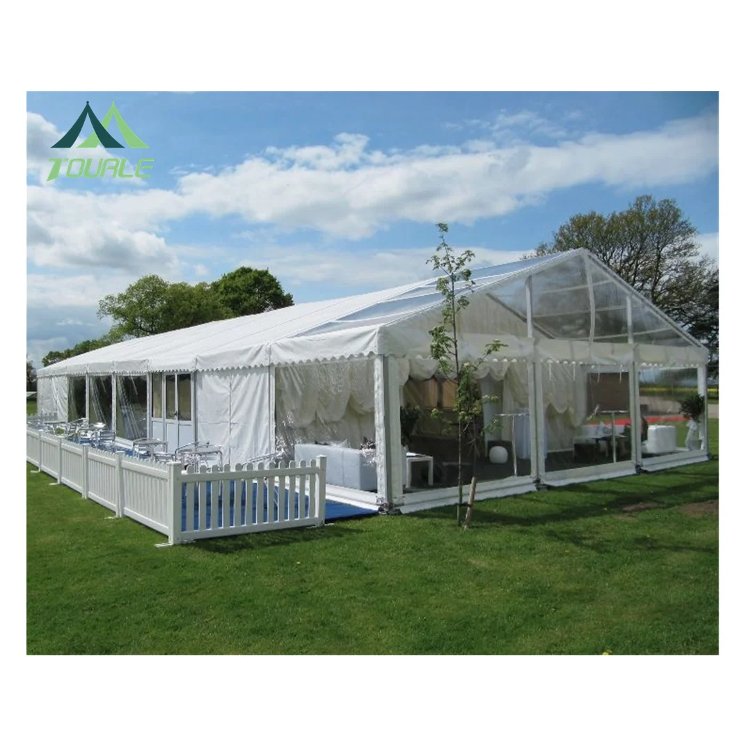 Outdoor  cabana tent for wedding clear marquees and tent for outdoor wedding party  tents for 150 people
