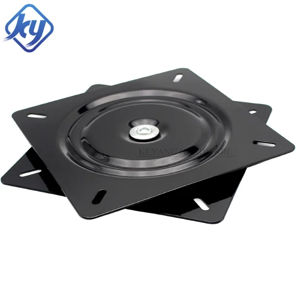 12 Inches Square Furniture Hardware Turntable 360 Degrees Free Rotation Full Ball Bearing Accessories Swivel Plate