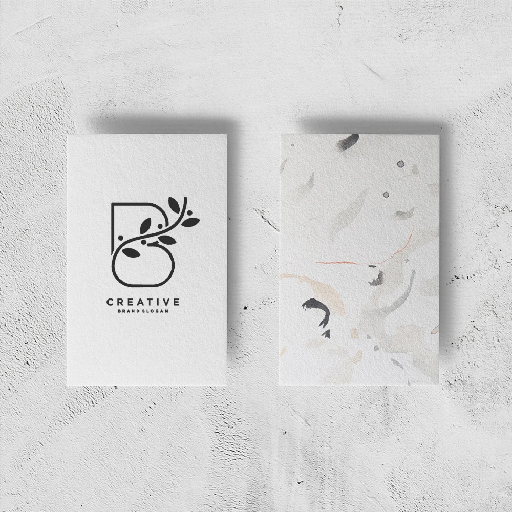 Factory Producing Printing Foiling Stamping Paper Business Cards Customized Logo design for my brand