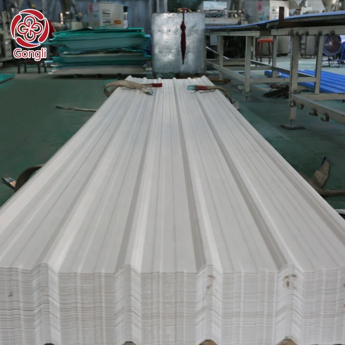 Heat insulation 25 year warranty colombia pvc roof tile