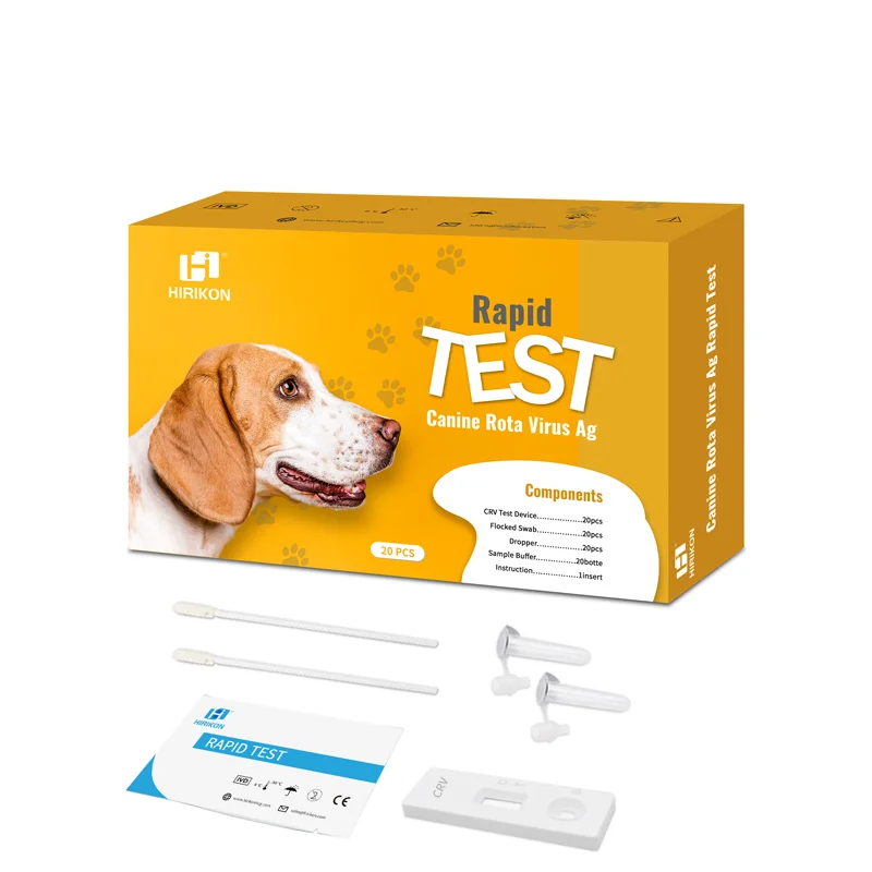 Hirikon Veterinary Approved Canine Rota Virus(RV) Diagnostic Test For Accurate Results