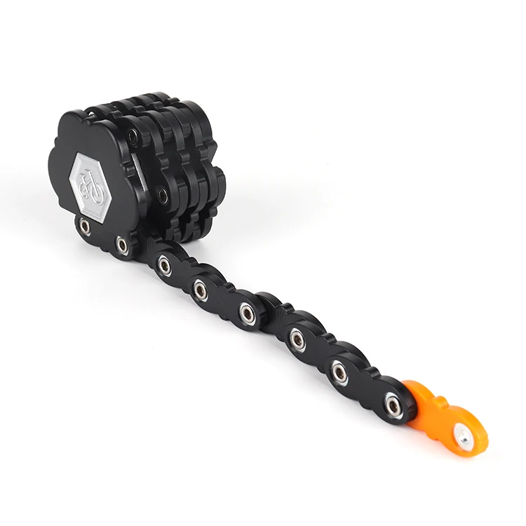 Hot Keyless Smart Bicycle Lock Fingerprint Chain Bicycle Smart Lock Anti-Theft Electric Fingerprint Bike Lock