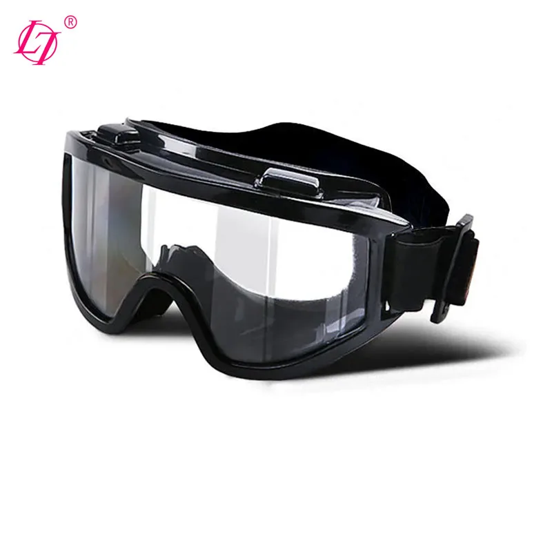 Safety rubber transparent anti dust eyes protection dust proof off road motorcycle goggle eyeglasses