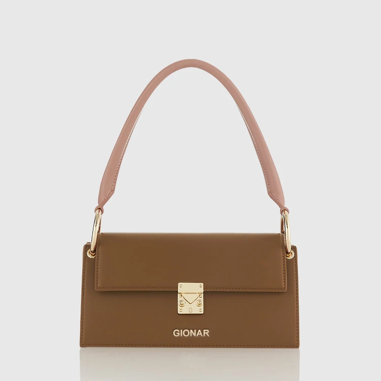 New Custom OEM Designer Leather Black Shoulder Bag for Women Luxury Girls Bag handbags Vintage in China