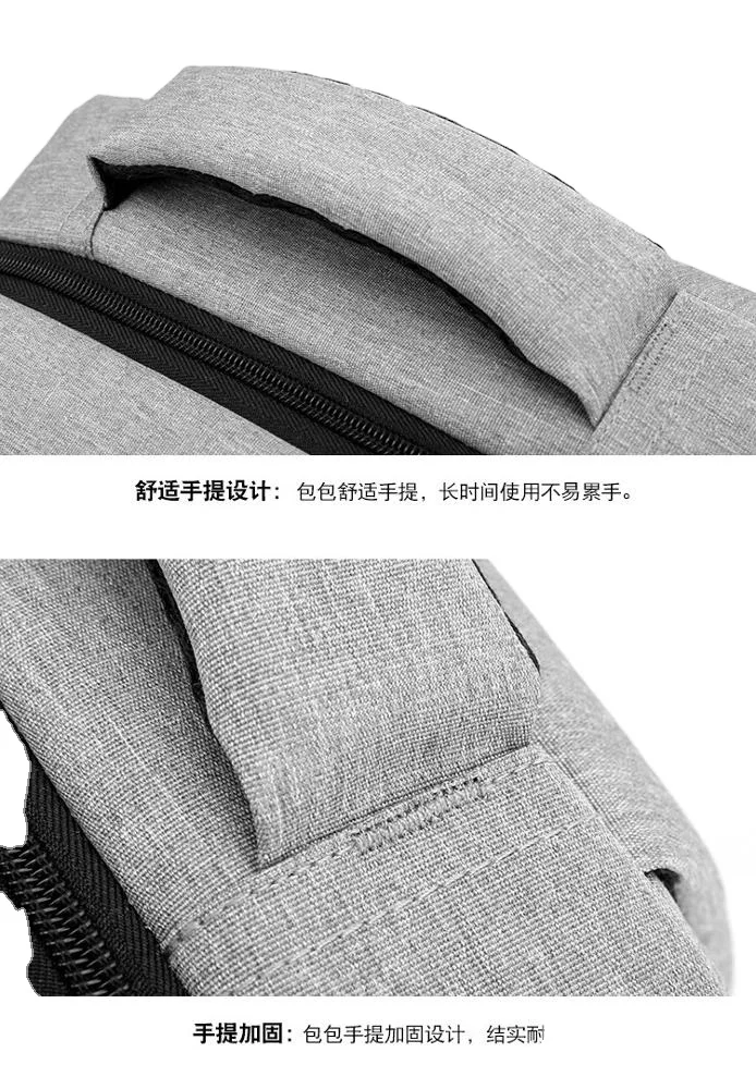 Модные деловые сумки Высококачественная Водонепроницаемая школьная сумка рюкзак для ноутбука мужской