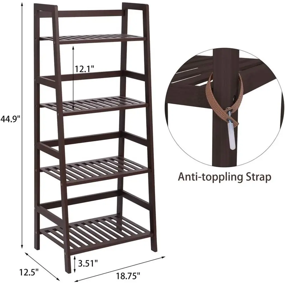 Multifunctional Standing Rack Shelving Unit Storage Organizer Plant Flower Stand Living Room Bathroom Shelving