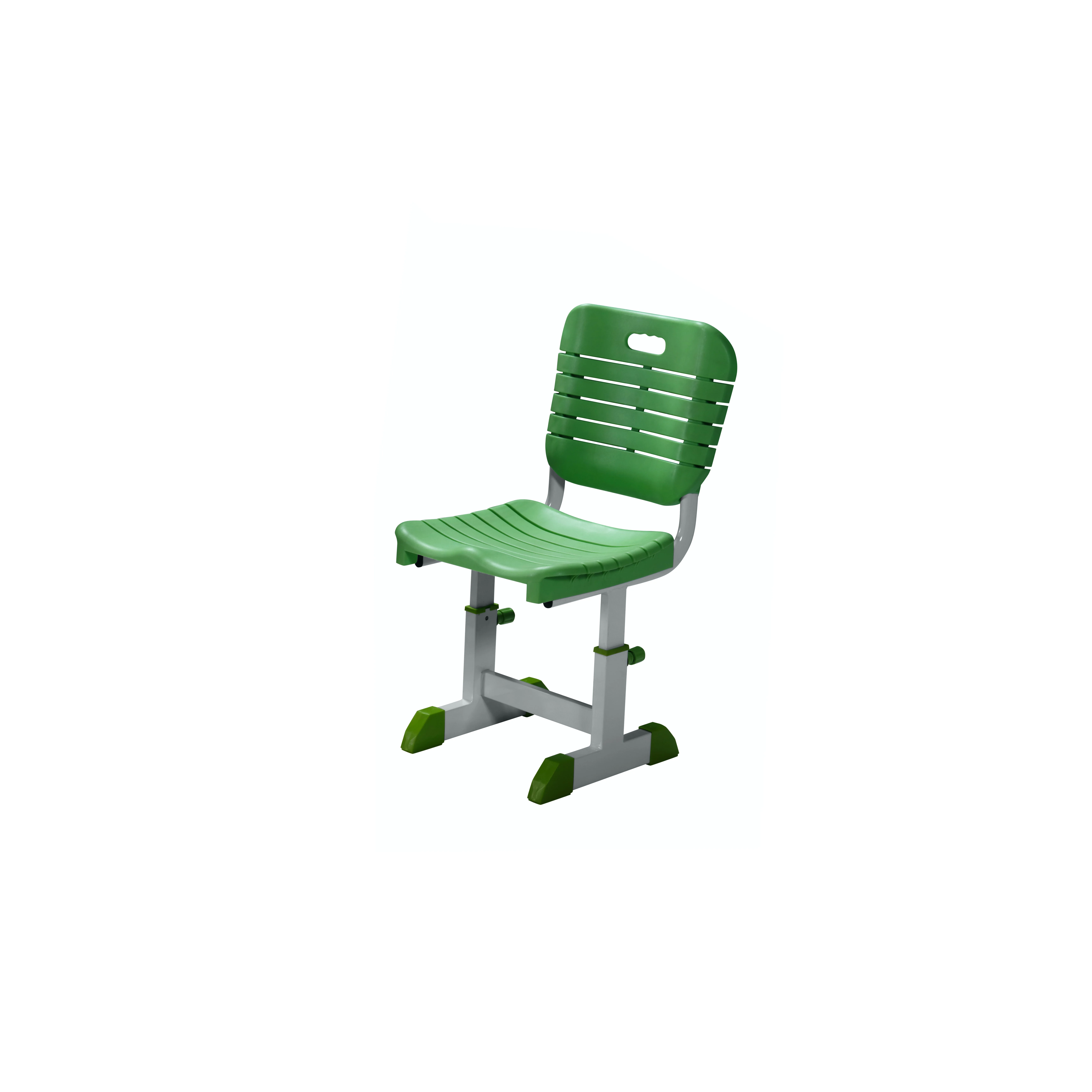 Manufacturer Cheap Classroom Student ABS Plastic Single Height Adjustable Desk And Chair Set